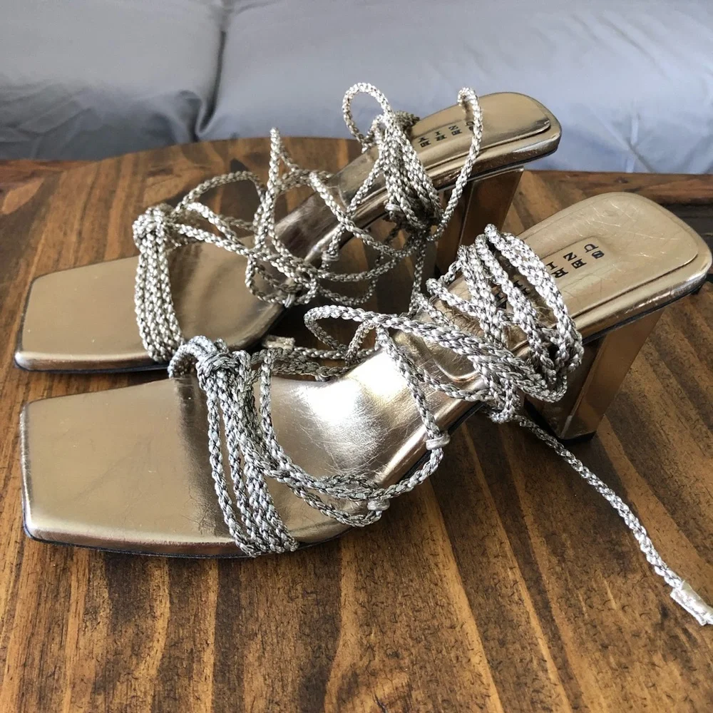 Serena Uziyel Ophilia Lace-Up Sandals